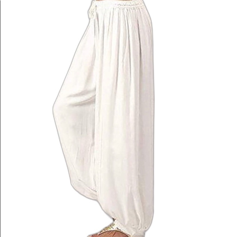 Linen Harem Pant